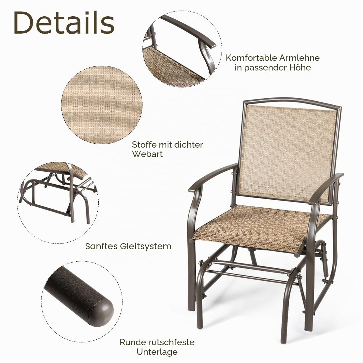 komfotteu-schaukelstuhl-2er-set-aus-metall-texteline-braun-bis-150-kg image 4