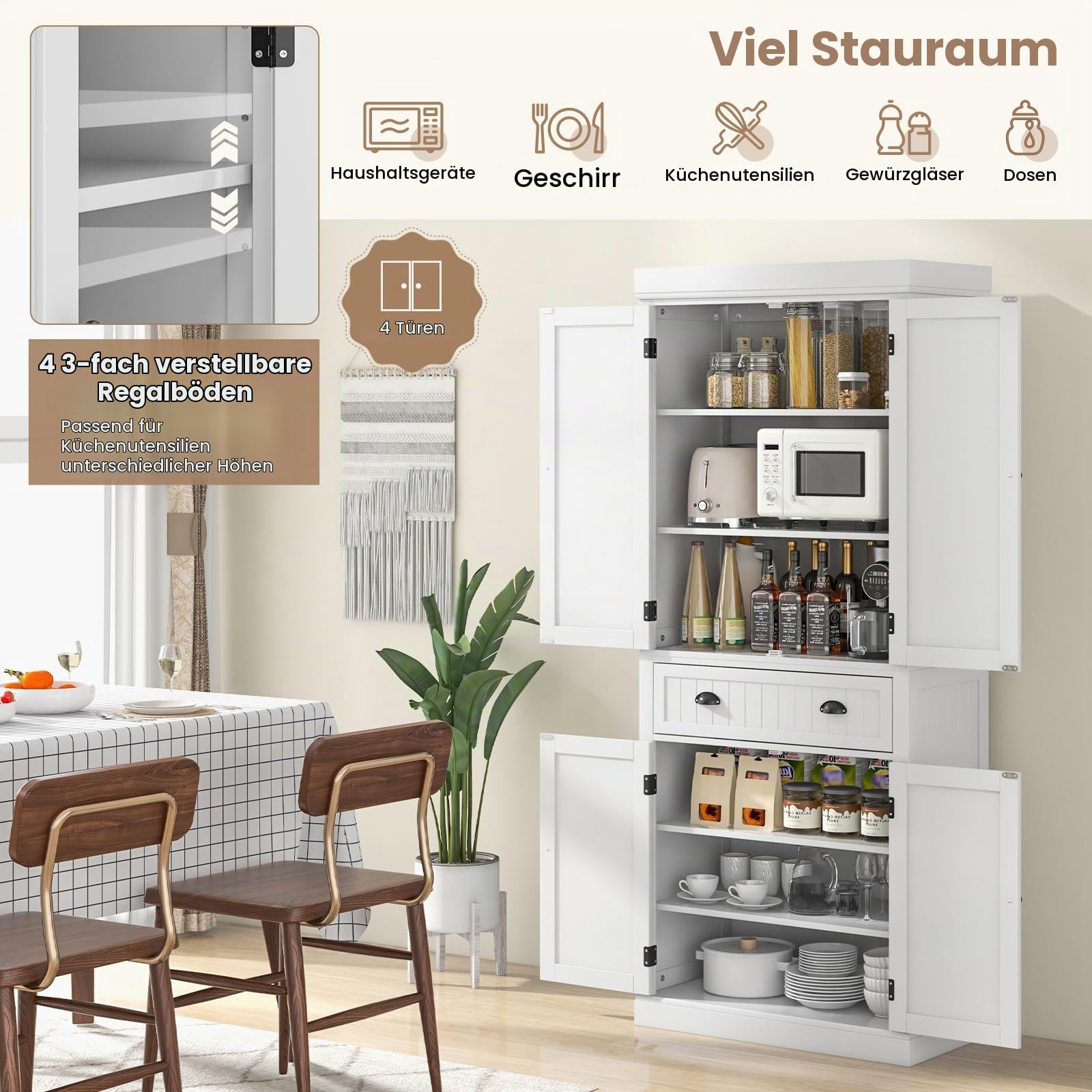 komfotteu-buffetschrank-hochschrank-183-cm-mit-doppelt-r-wei image 4