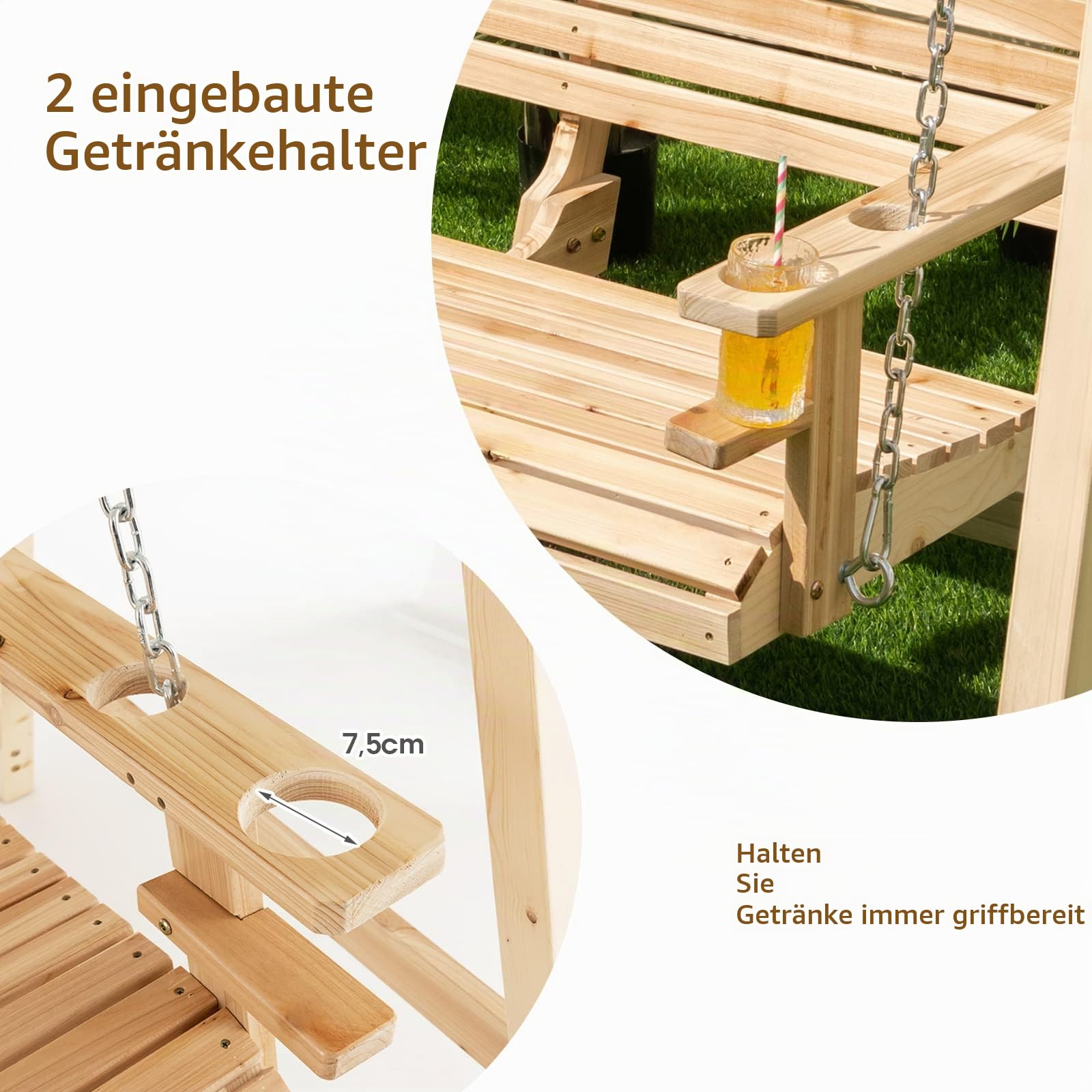 komfotteu-hollywoodschaukel-holz-2-sitzer-125x49-cm-bis-240-kg-natur image 5