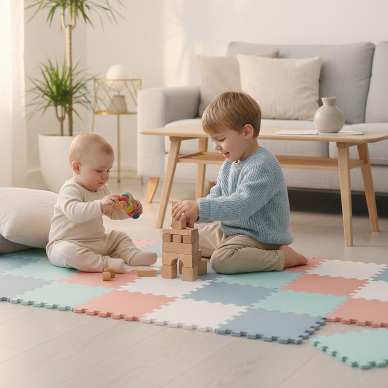 littletom-spielmatte-baby-puzzlematte-pastell-36-teilig-180-x-180-cm-eva-30-x-30 image 3