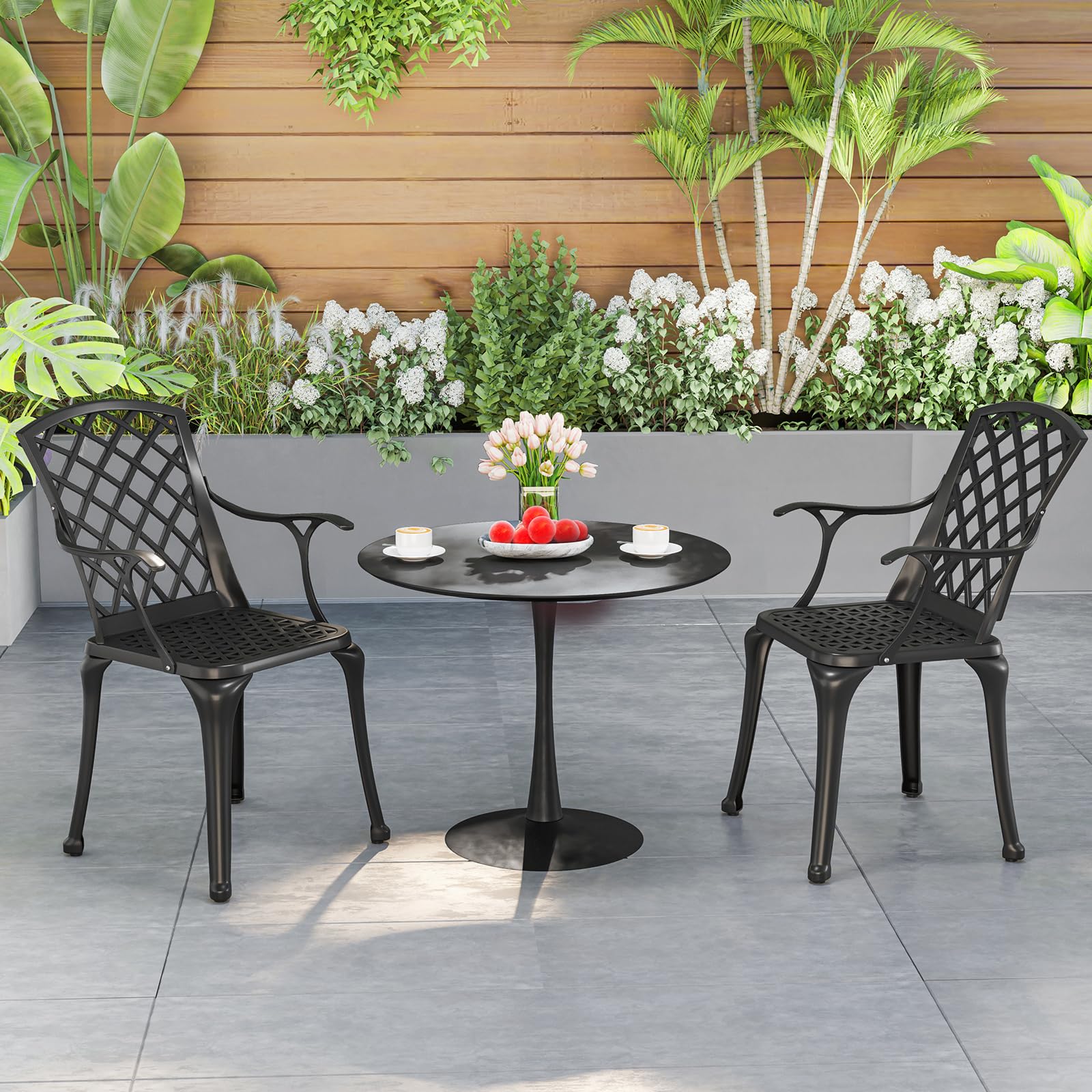 komfotteu-gartenstuhl-2er-set-aus-aluminiumguss-schwarz-bis-110-kg image 7