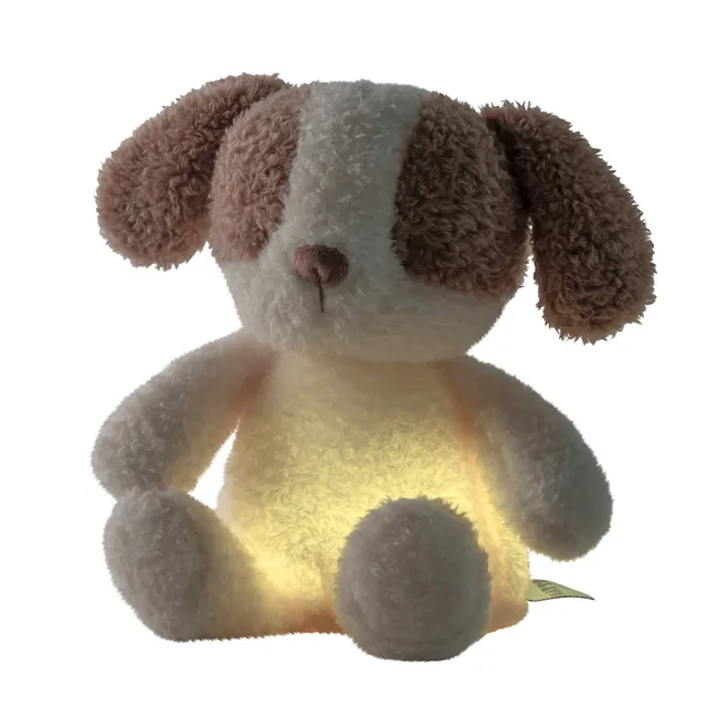 nattou-teddy-baby-nachtlicht-hund-25-cm-beige image 1