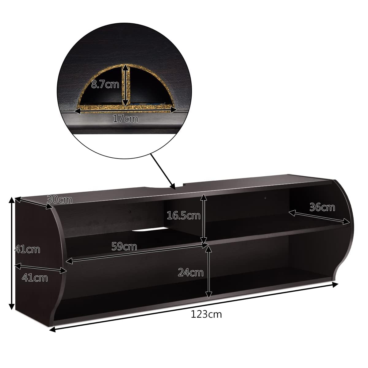 komfotteu-tv-schrank-h-ngeboard-123x41x41-cm-walnuss image 6