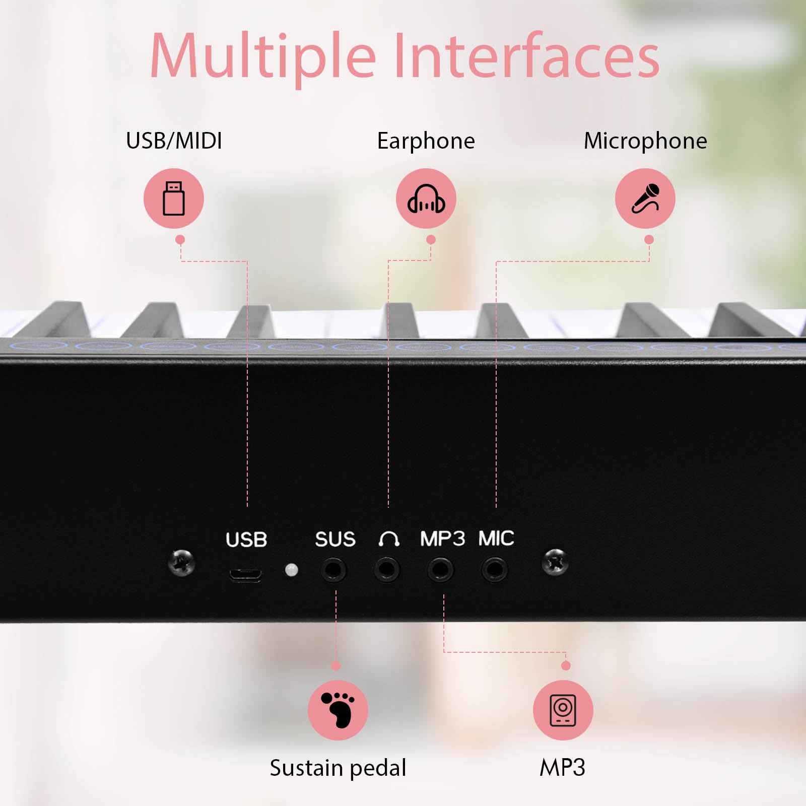 komfotteu-digitales-piano-88-halbgewichtete-tasten-mit-bluetooth-tragetasche-und image 4