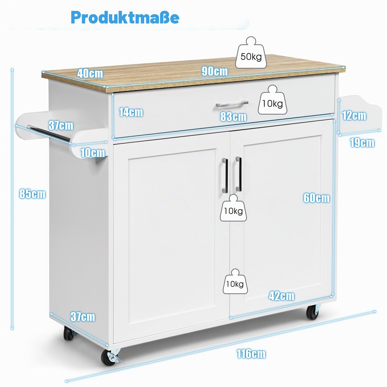 komfotteu-k-chenwagen-servierwagen-mit-arbeitsplatte-116x40x85cm-wei image 3