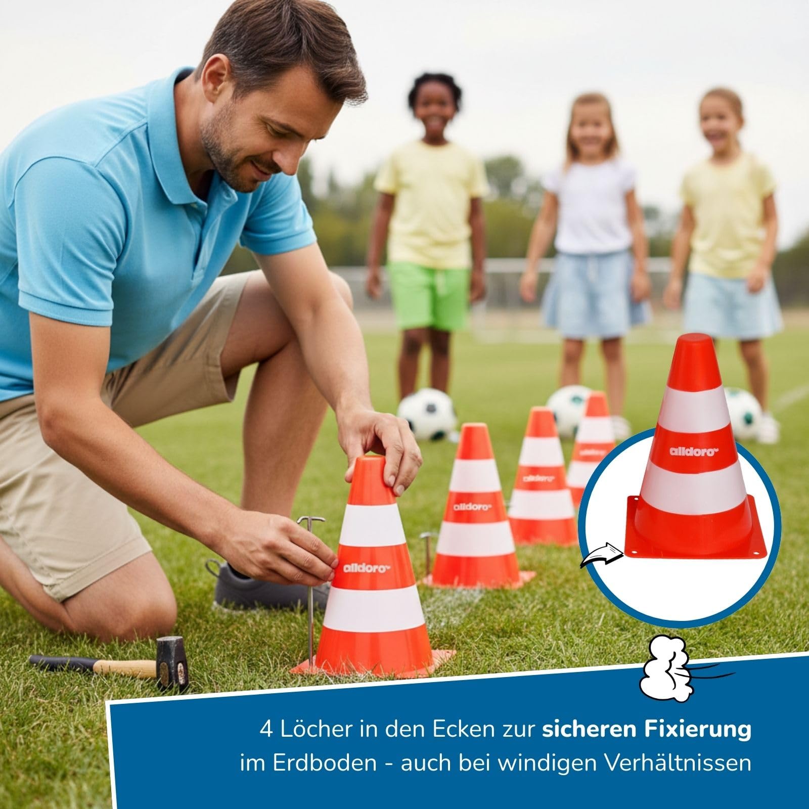 alldoro-pylonen-4er-set-18-cm-verkehrsh-tchen-orange-wei-stapelbar image 4