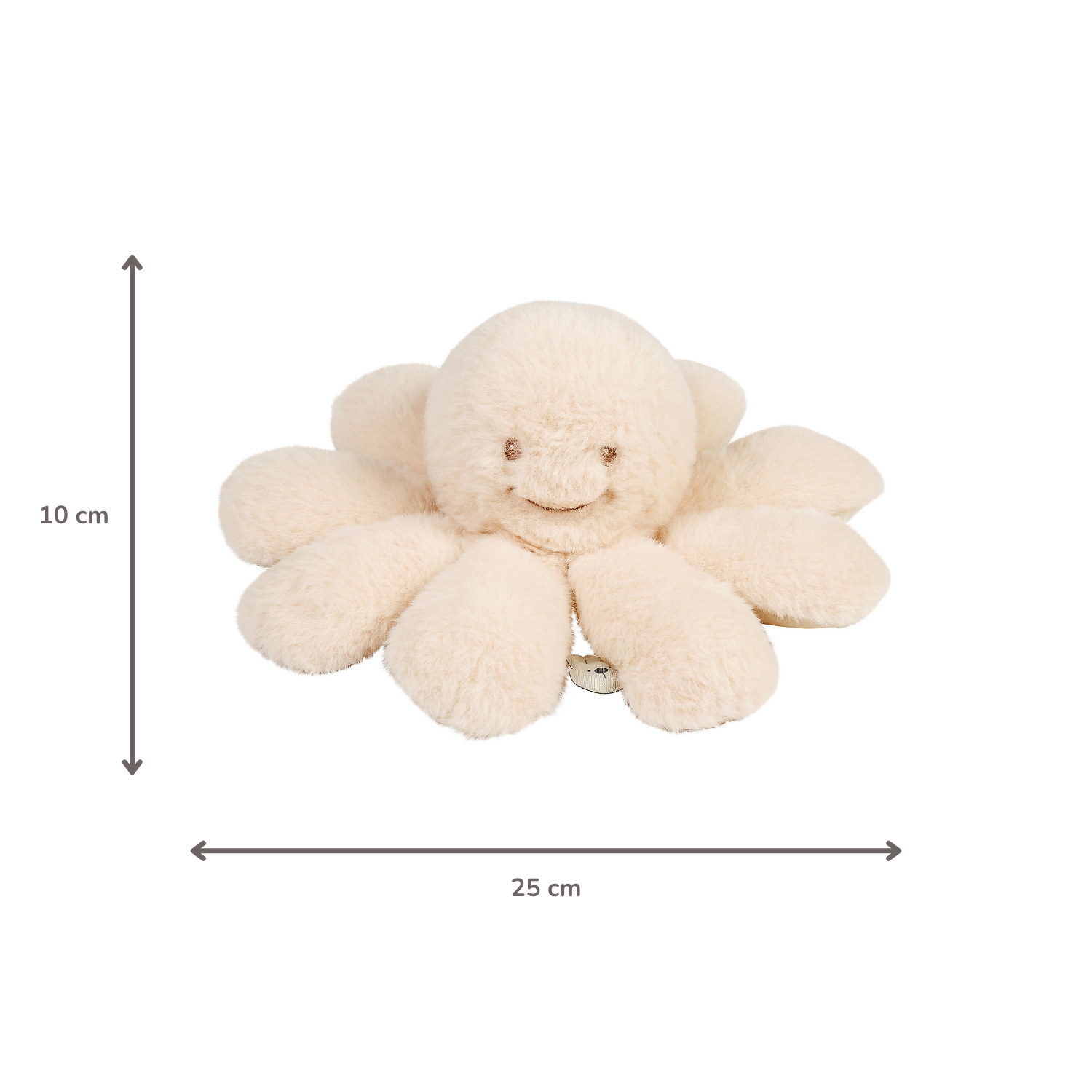 nattou-lapidou-doudou-kuschel-oktopus-rassel-25-cm-sand image 6