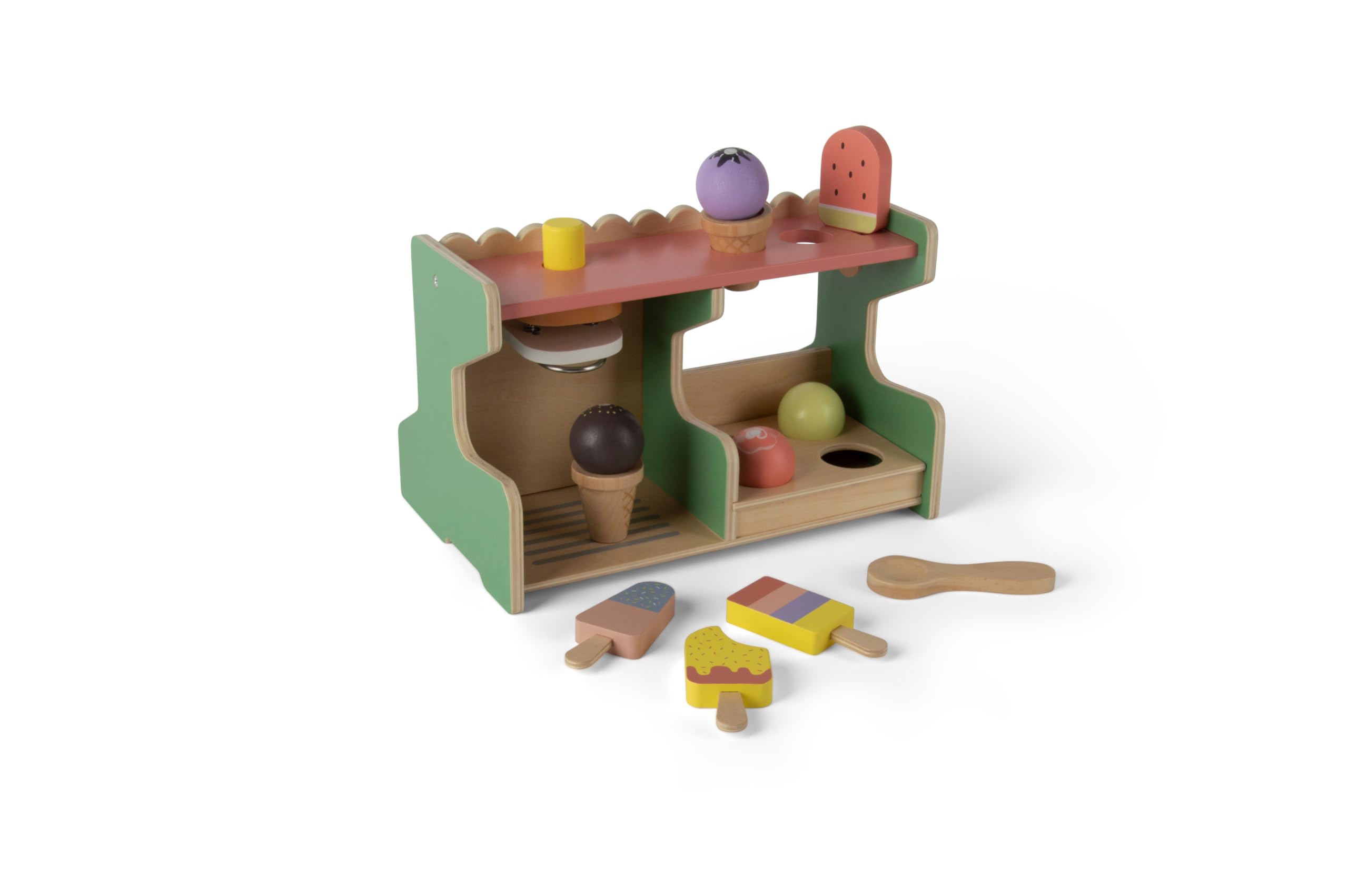 dantoy-wood-eisdiele-kinder-holz-mit-zubeh-r-ab-3-jahre image 2