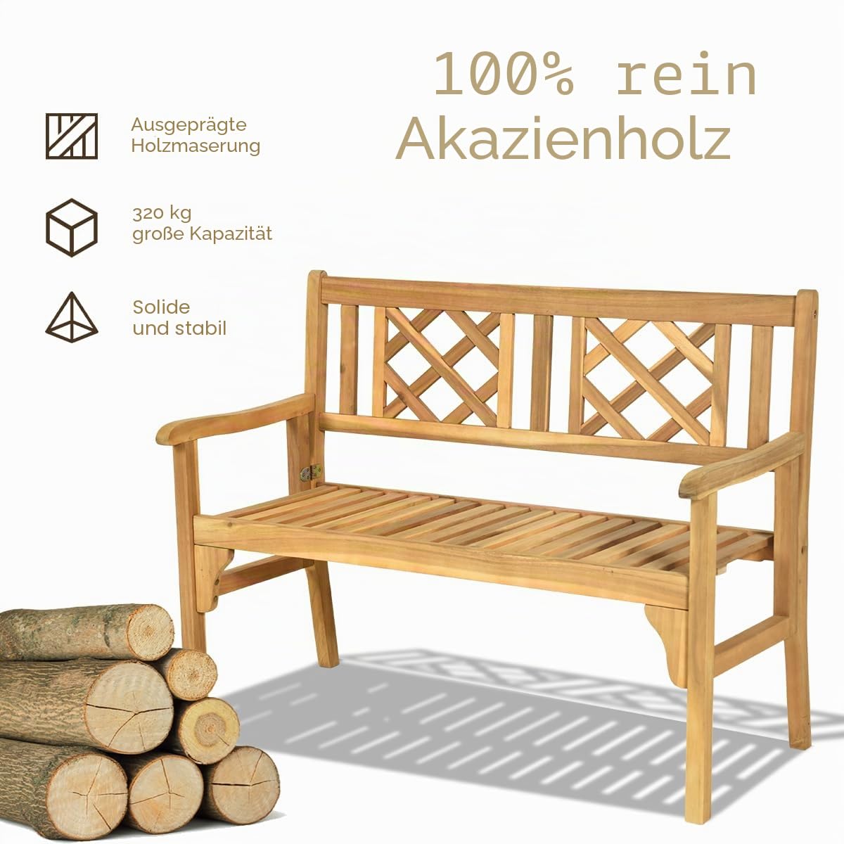 komfotteu-klappbank-2-sitzer-akazienholz-natur-120-cm image 4