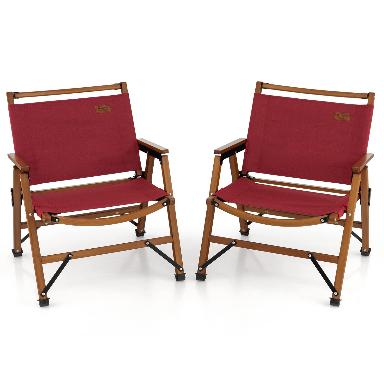 komfotteu-gartenstuhl-klappbar-bambus-klappstuhl-rot-65-x-55-5-x-54-cm-bis-150-k image 7