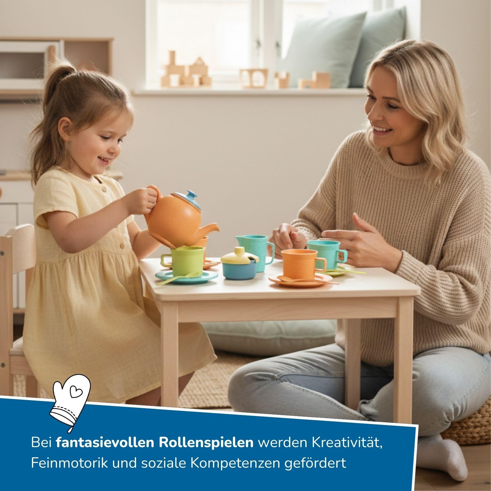 alldoro-teeservice-f-r-kinderk-che-15-teilig-aus-weizenstroh image 3
