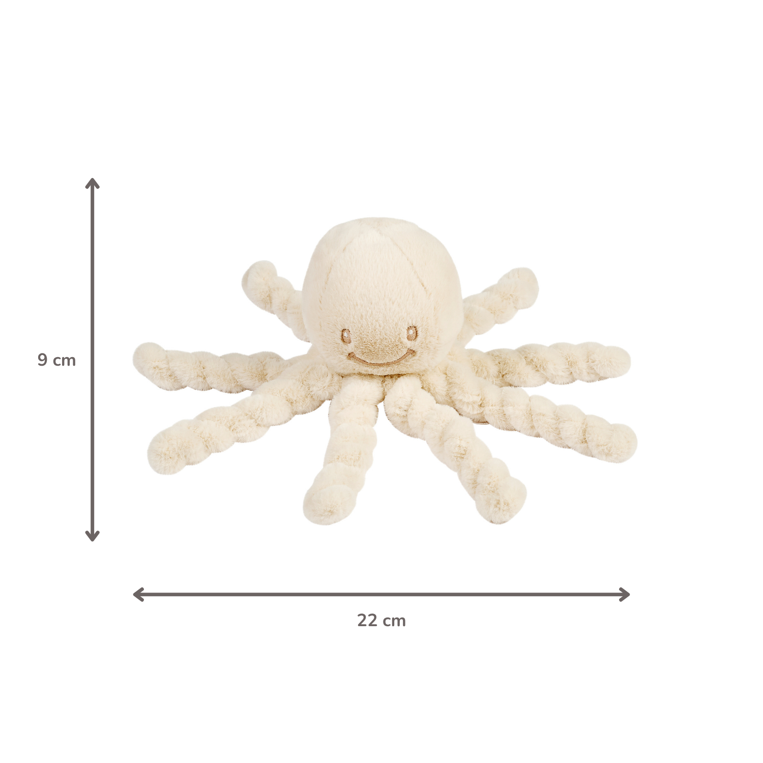 nattou-lapidou-doudou-kuschel-oktopus-22-cm-sand image 6