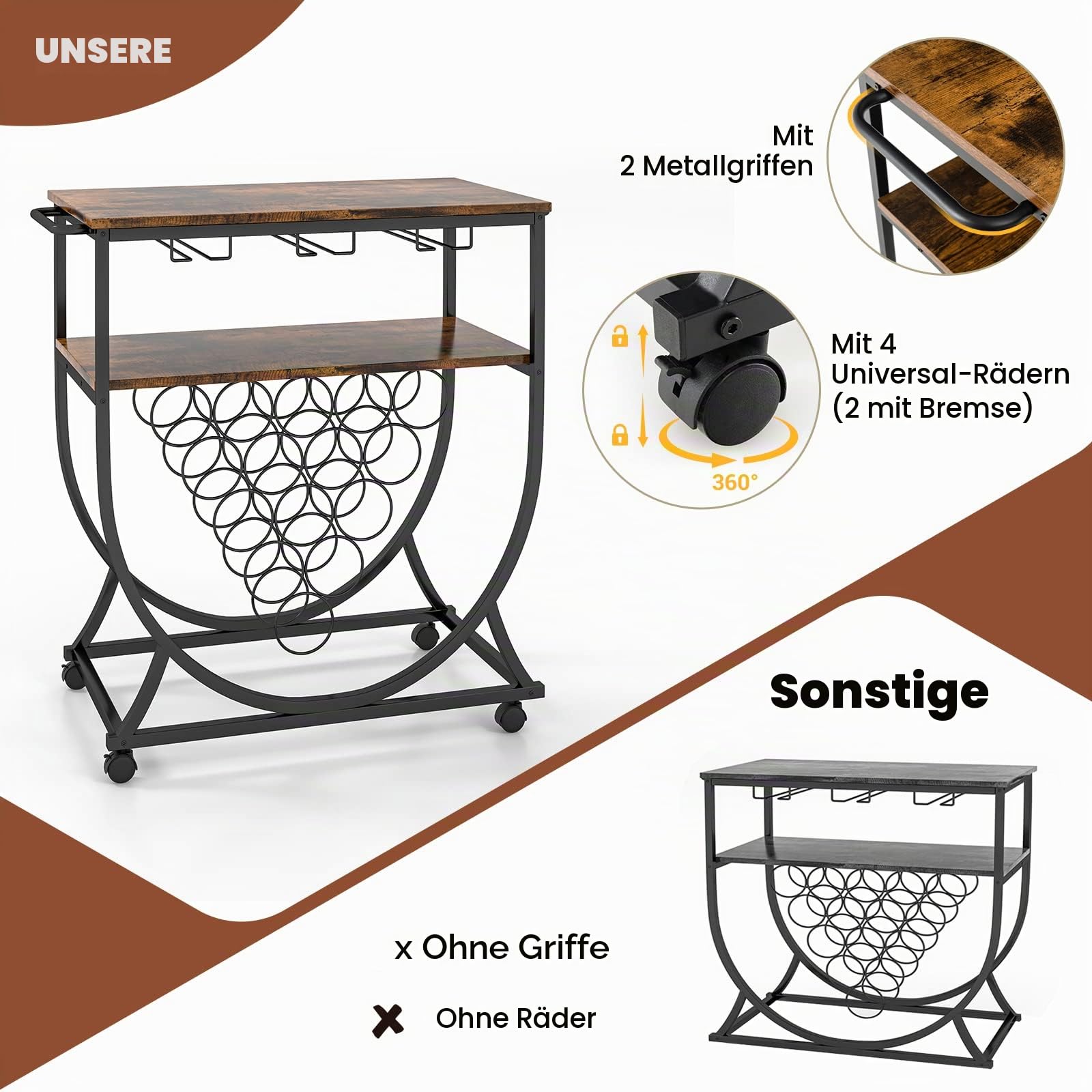 komfotteu-weinregal-mit-rollen-barwagen-83-cm image 5