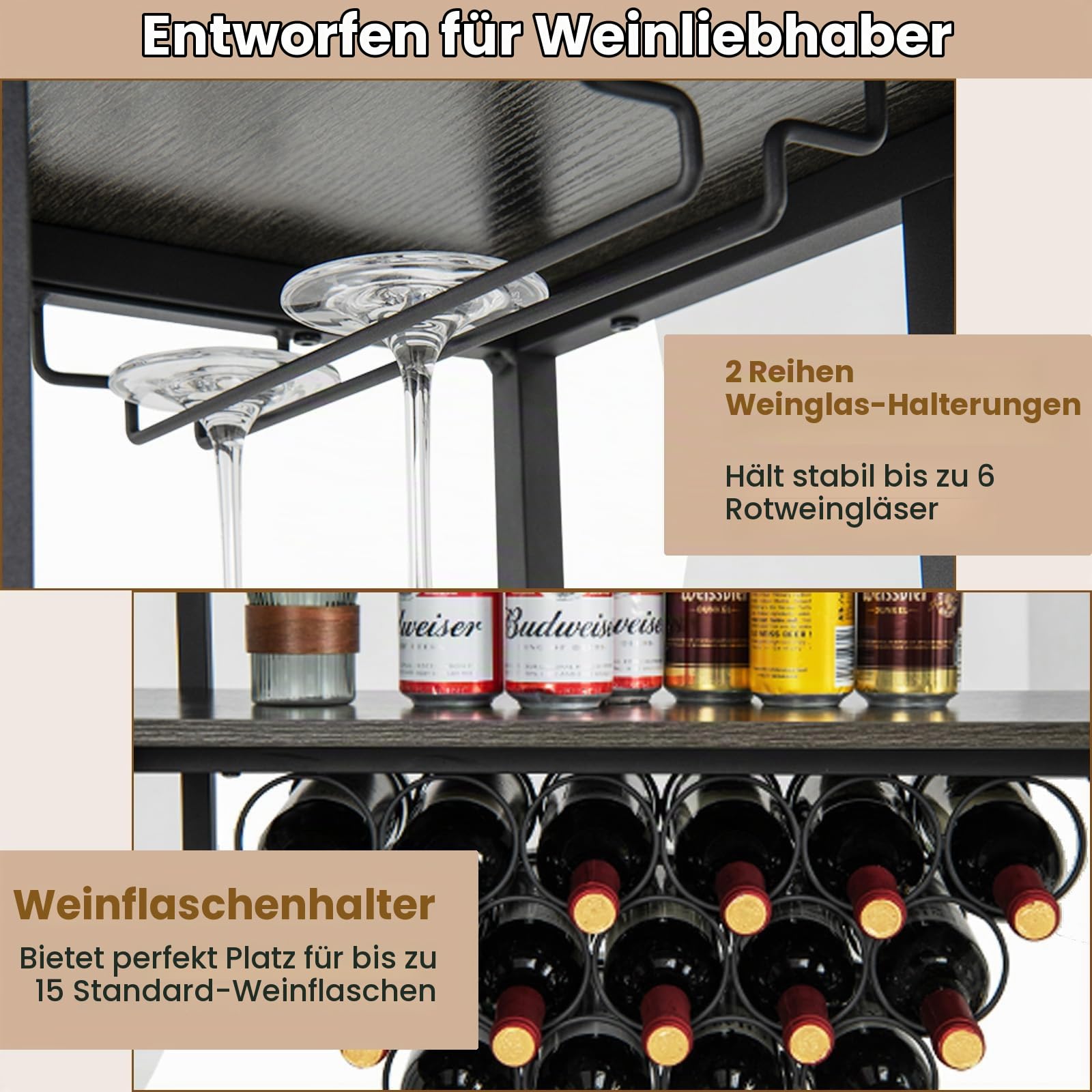 komfotteu-weinregal-mit-steckdosen-und-glashalter-f-r-15-flaschen-113-x-35-x-85- image 5
