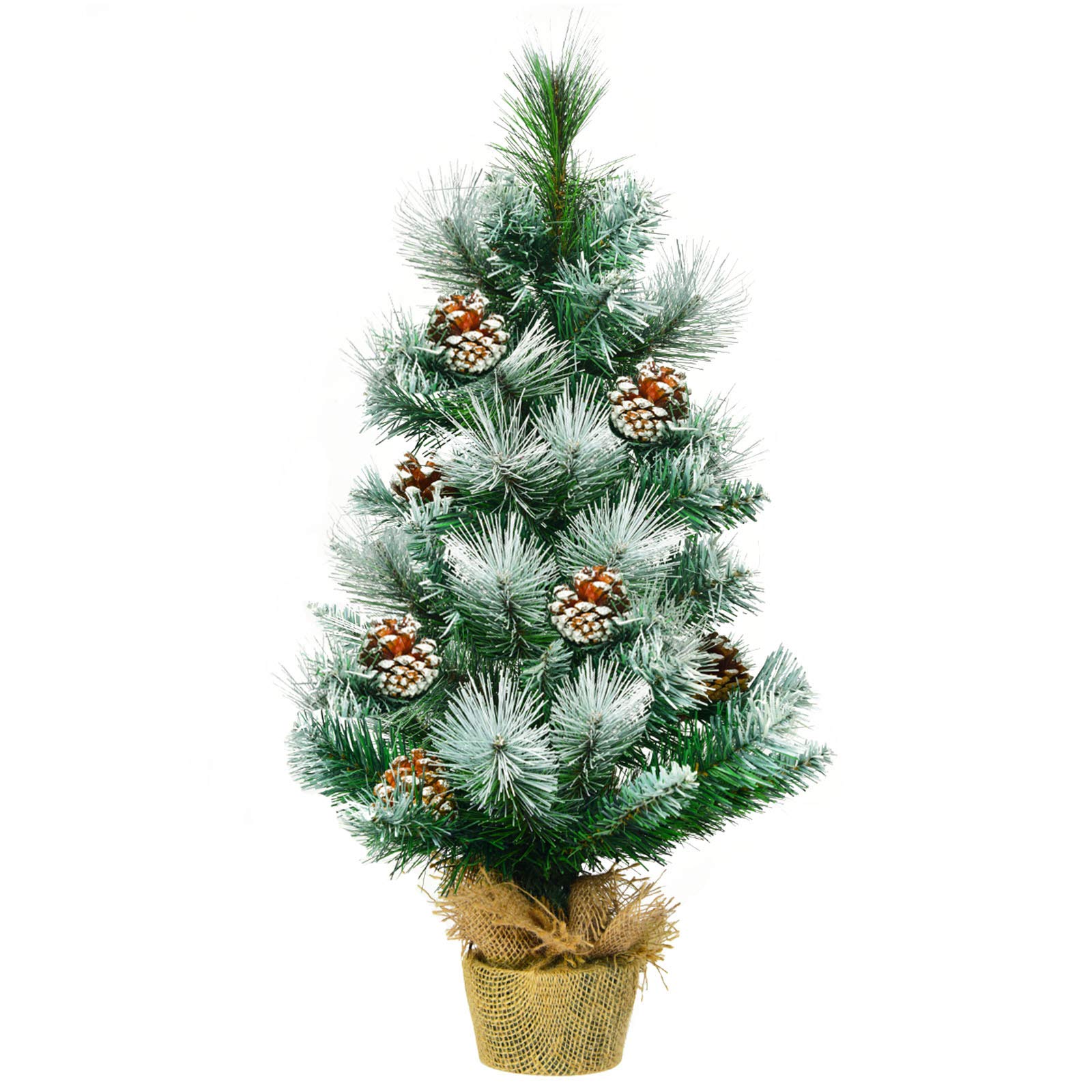 komfotteu-mini-weihnachtsbaum-64-cm-mit-50-led-und-schneeflocken image 8