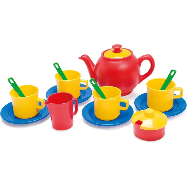 dantoy-kinder-teeservice-spielset-17-teilig-mit-servierbrett-ab-2-jahren image 1