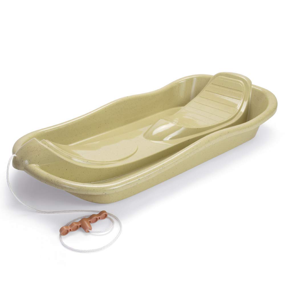 dantoy-bio-bobschlitten-6761-staubgr-n-79-cm-kunststoffbob-f-r-kinder image 1