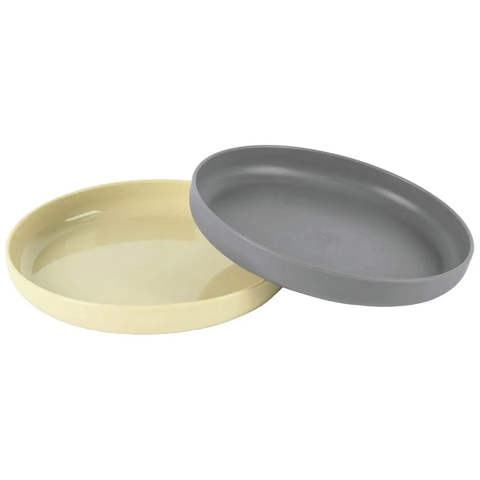 dantoy-tiny-biobased-plate-set-mocca-nude-6242-kinderteller-set image 1