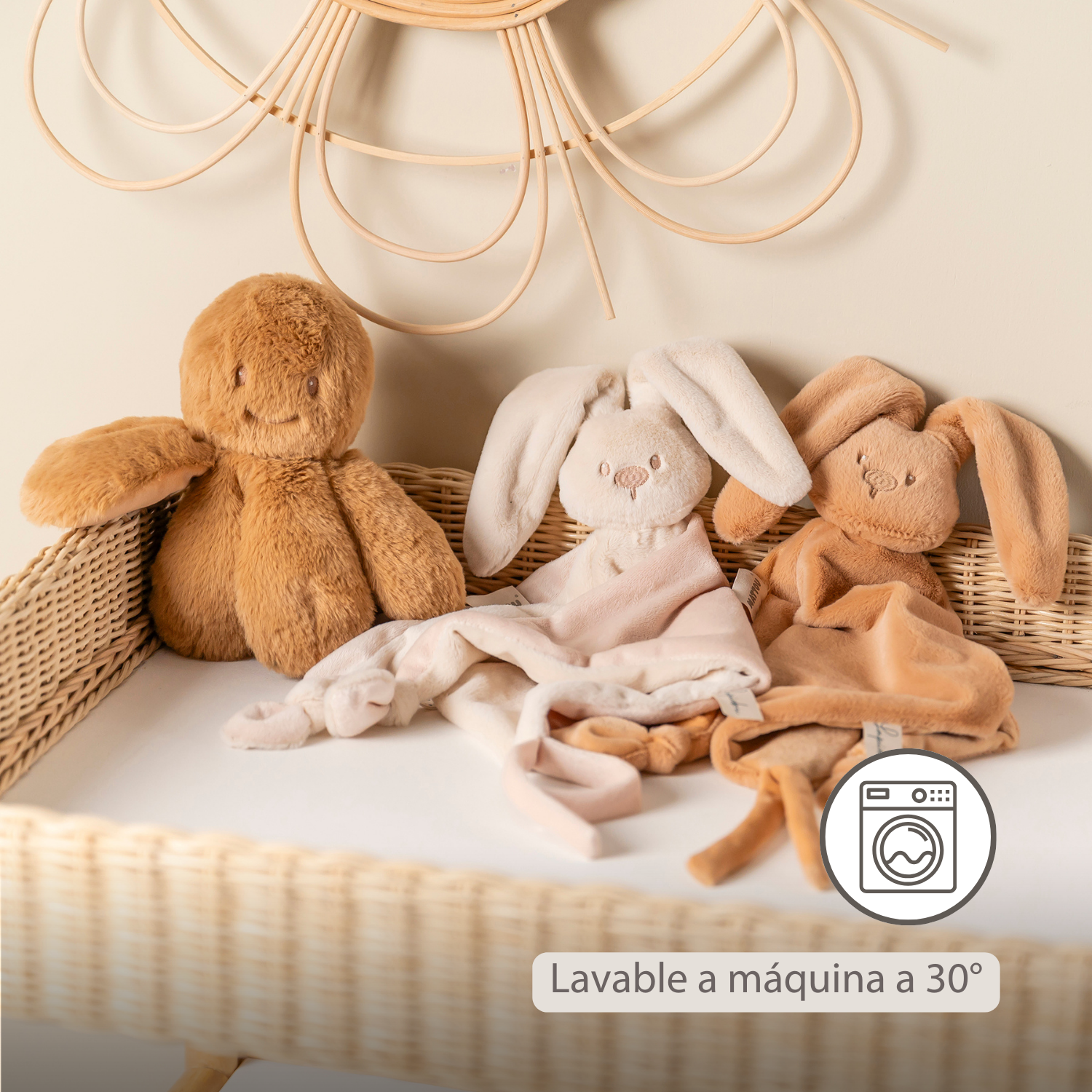 nattou-lapidou-kuschelhase-30-cm-weiches-kuscheltier-warmes-beige image 4