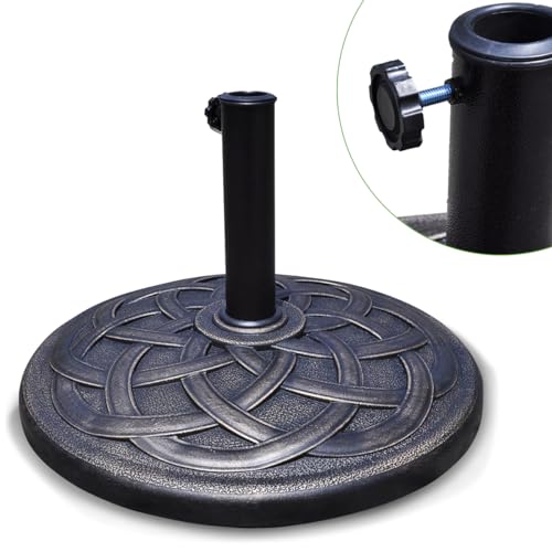 komfotteu-sonnenschirmst-nder-rund-harz-bronze-19-kg-f-r-38-48-mm-schirmst-cke image 8