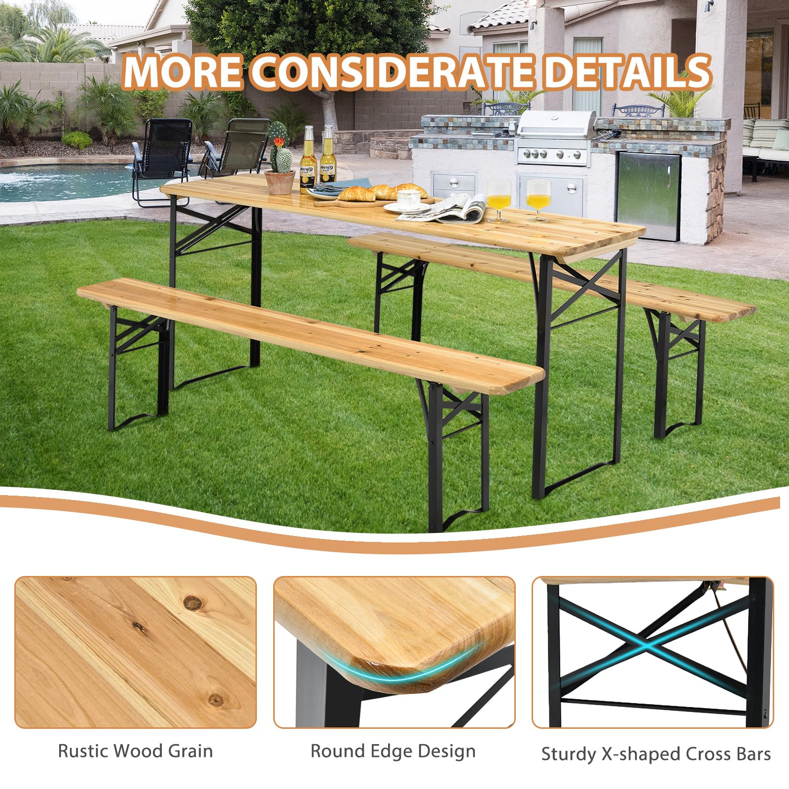 komfotteu-bierzeltgarnitur-klappbar-176x46x76-cm-biertisch-2-bierb-nke-holz image 4