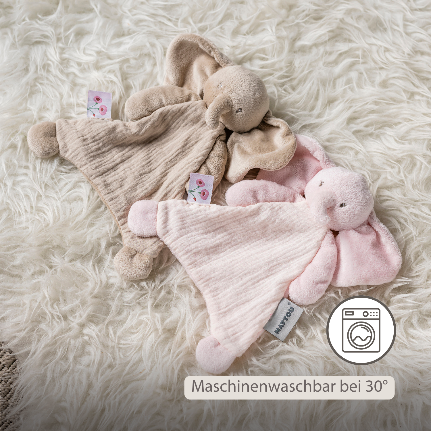 nattou-fanfan-baby-schmusetuch-elefant-25-x-20-cm-rosa image 4