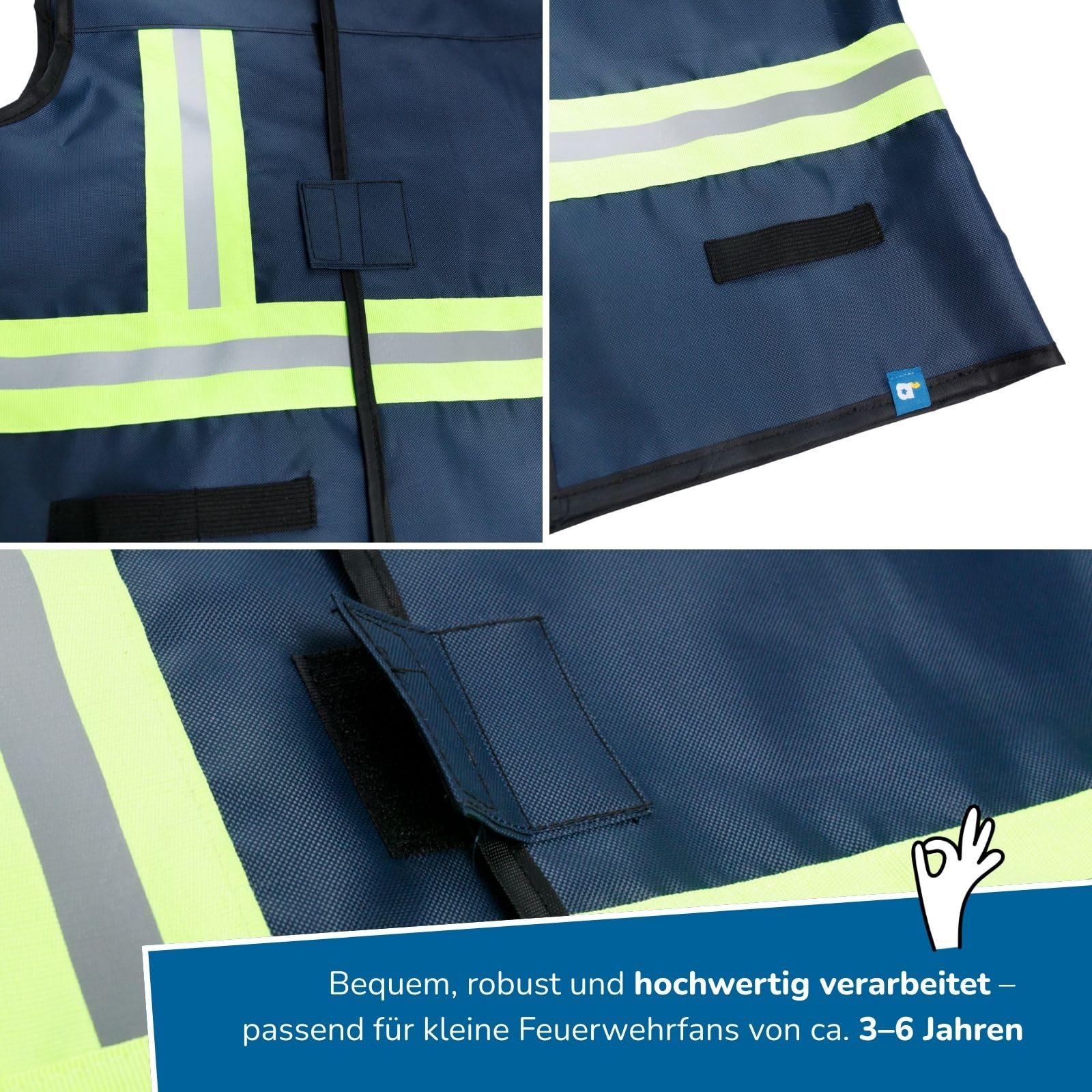 alldoro-rollenspielsets-feuerwehr-polizei-bauleiter-kost-mset-ab-3-jahren image 5