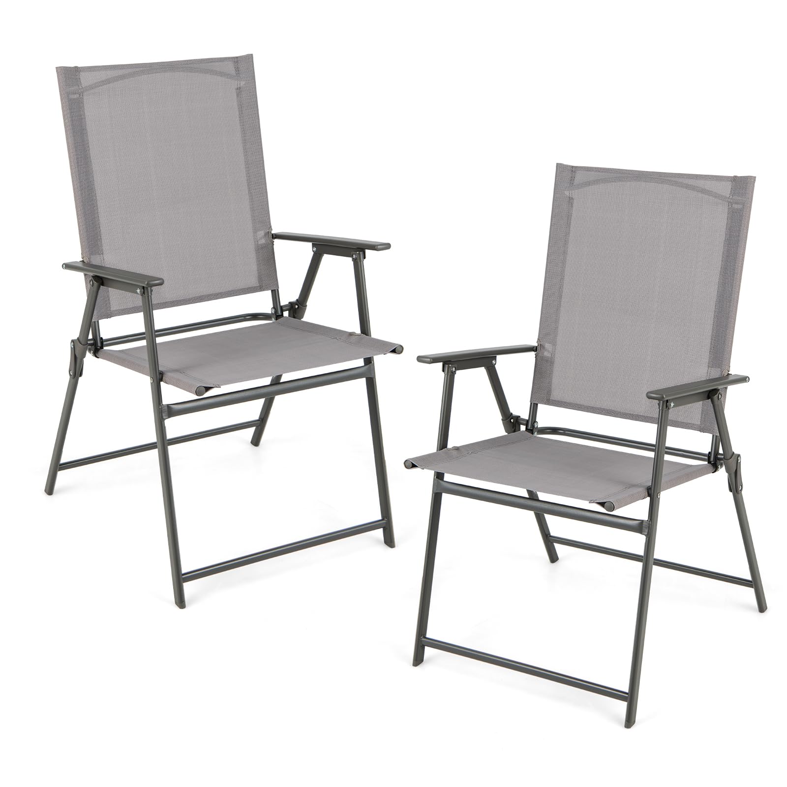 komfotteu-gartenst-hle-2er-set-klappbar-campingstuhl-mit-armlehne-bis-150-kg image 1