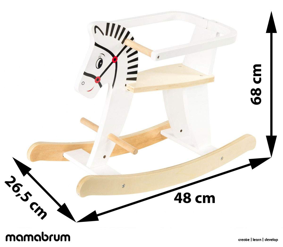 mamabrum-holz-schaukelpferd-mit-schutzb-gel-68x48x26-5-cm-wei-bis-25-kg image 2