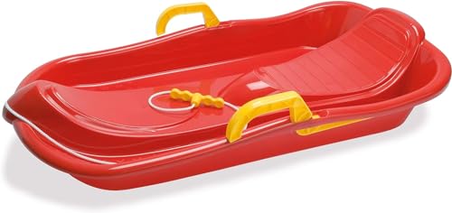 dantoy-rodelbob-schlitten-1-person-rot-kunststoff-mit-sicherheitsbremsen image 4