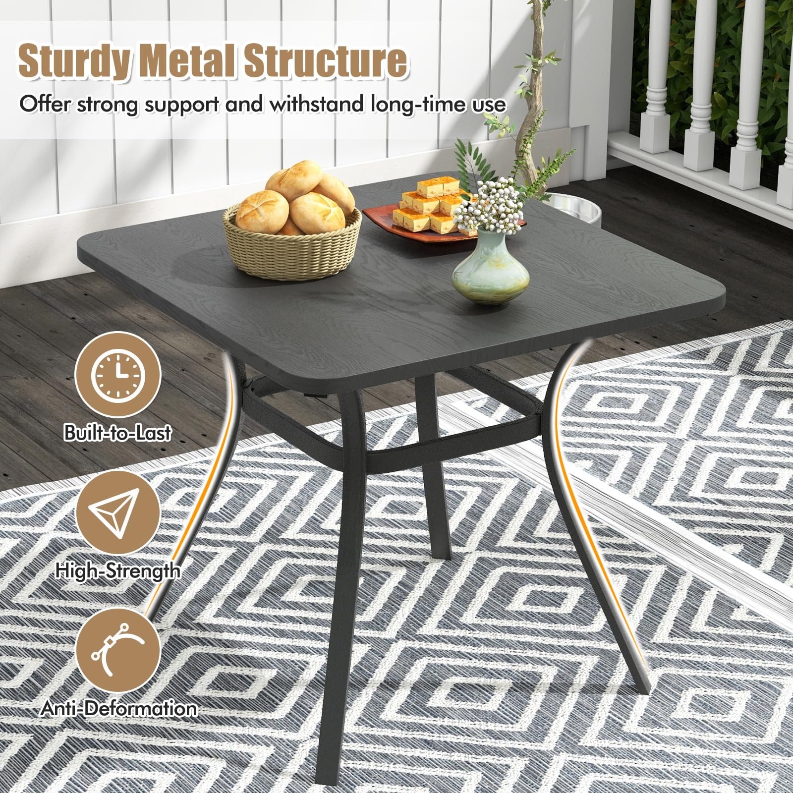 komfotteu-gartentisch-80x80-cm-metall-f-r-4-personen-balkontisch image 4