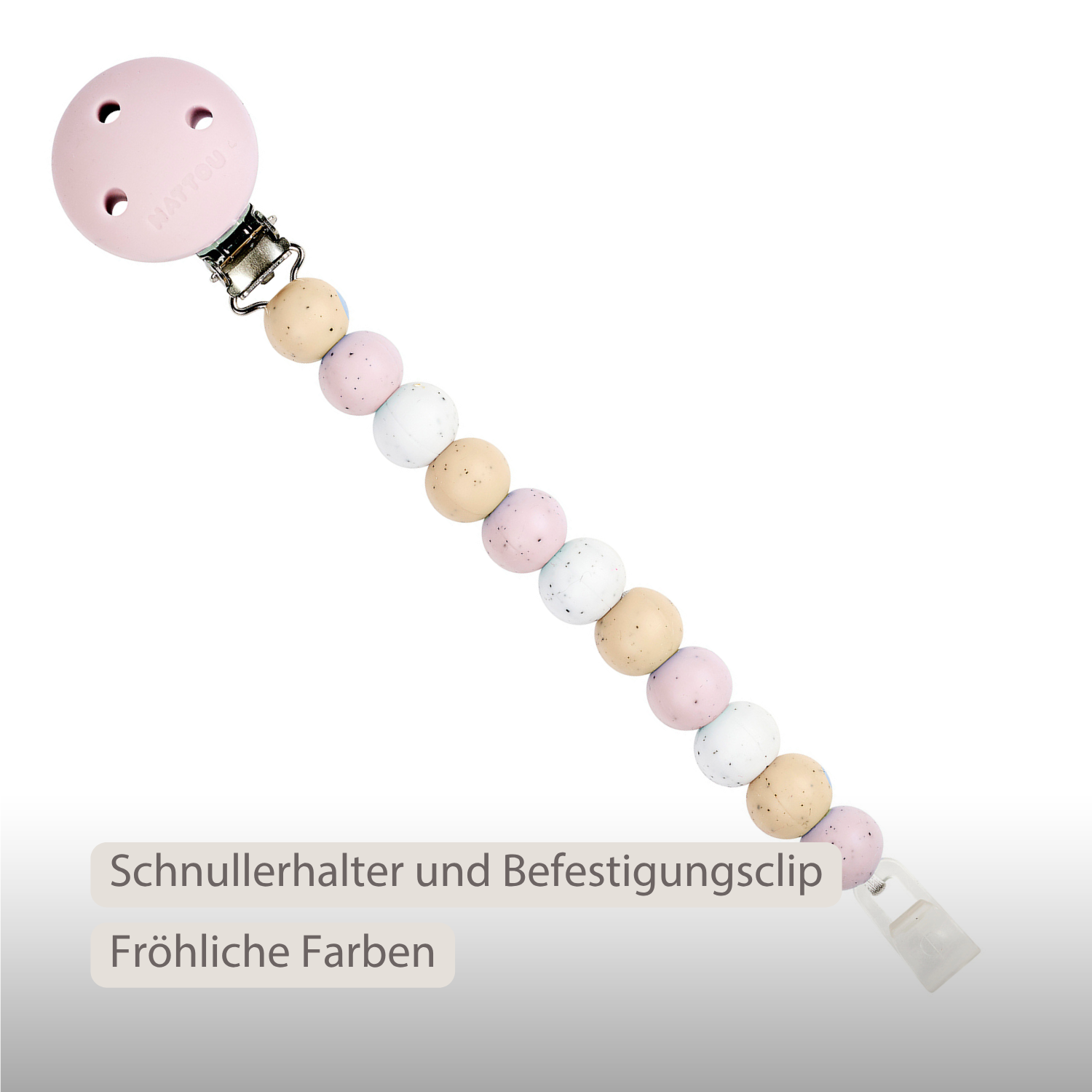 nattou-silikon-schnullerkette-21-cm-multi-rosa image 3