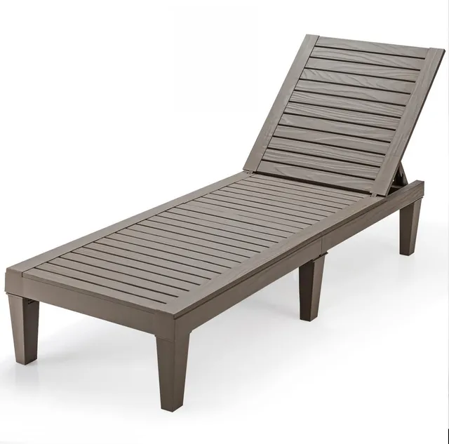 komfotteu-sonnenliege-mit-5-stufen-r-ckenlehne-pp-wasserfest-bis-180-kg image 1