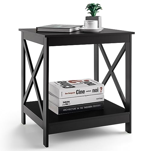 komfotteu-beistelltisch-2-ebenen-51-x-45-x-56-5-cm-nachttisch-sofatisch-klein image 8