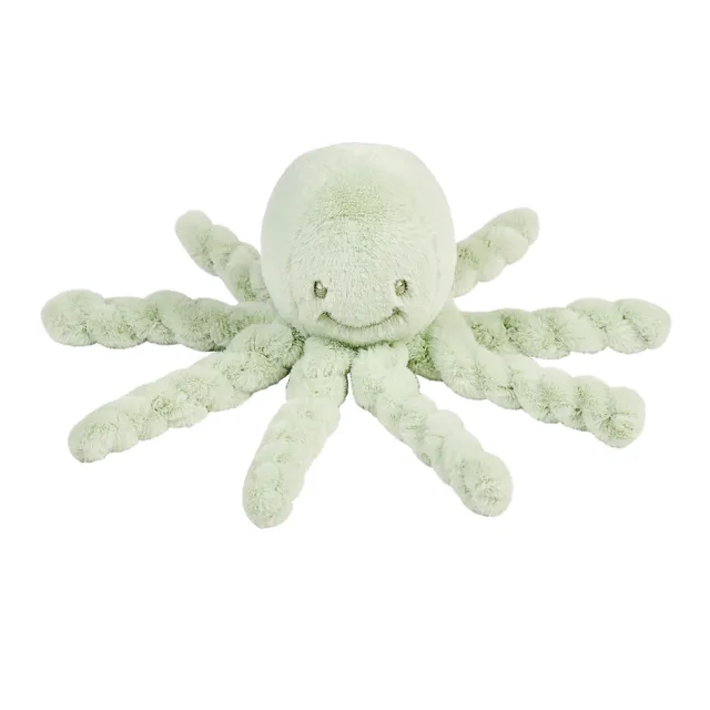 nattou-lapidou-kuschel-oktopus-doudou-22-cm-lindengr-n image 1