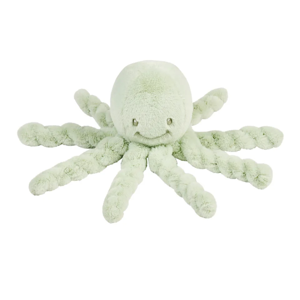 nattou-lapidou-kuschel-oktopus-doudou-22-cm-lindengr-n image 1