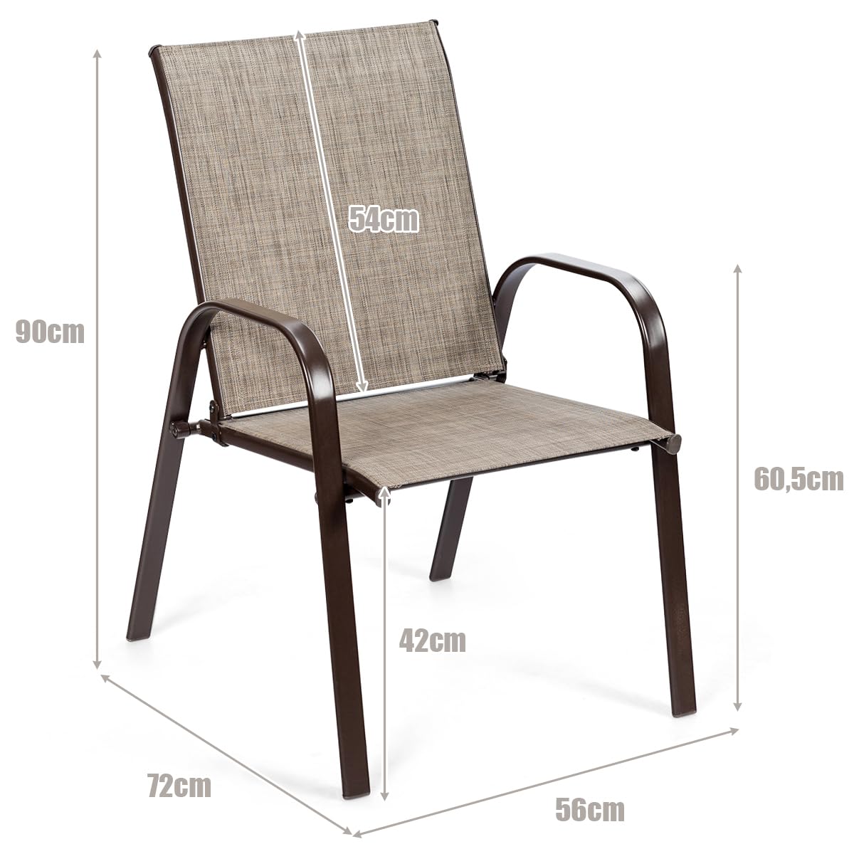 komfotteu-gartenstuhl-2er-set-metall-grau image 3