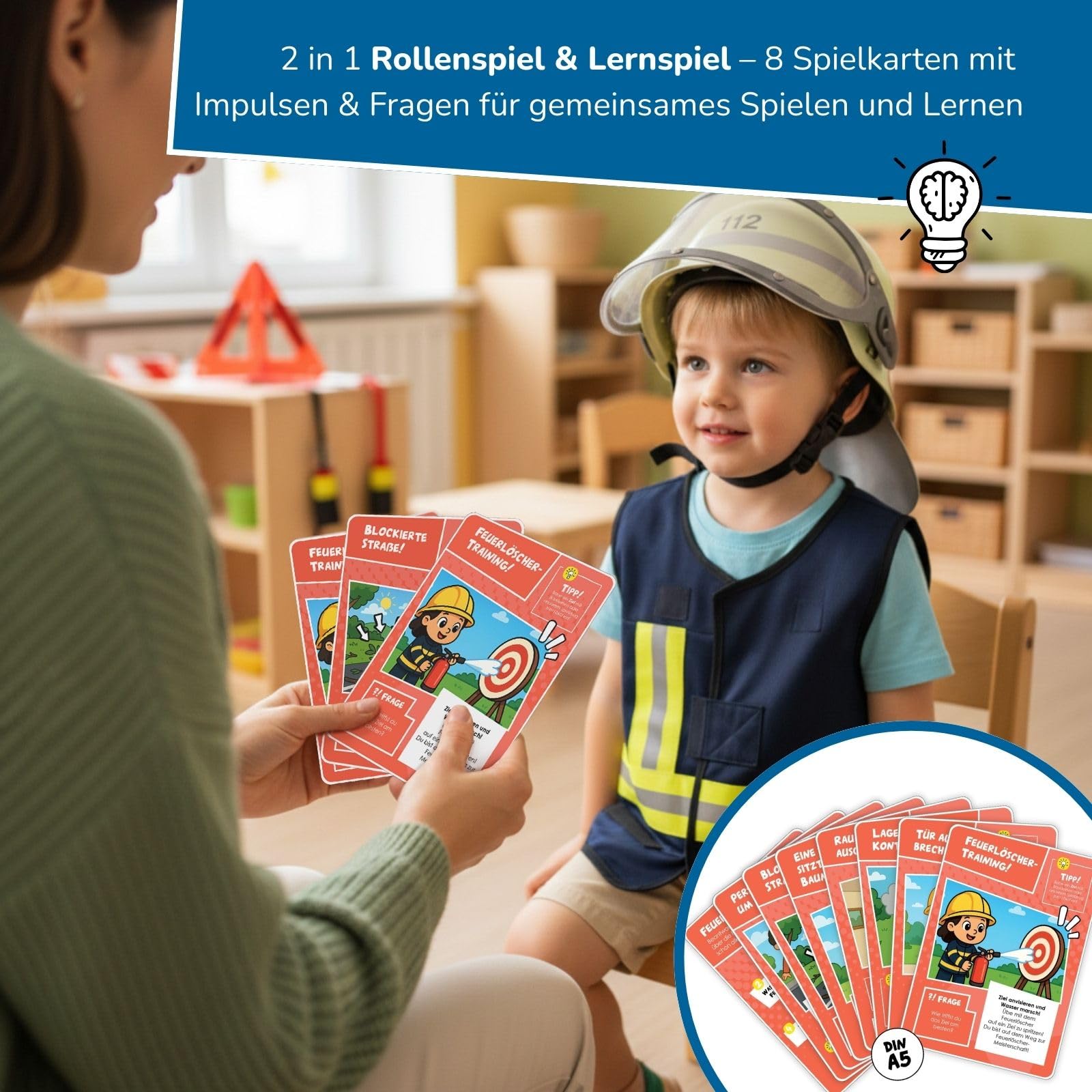 alldoro-rollenspielsets-feuerwehr-polizei-bauleiter-kost-mset-ab-3-jahren image 3