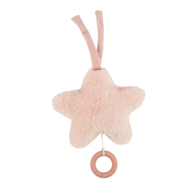 nattou-fanfan-musik-kuscheltier-stern-25-cm-rosa image 1