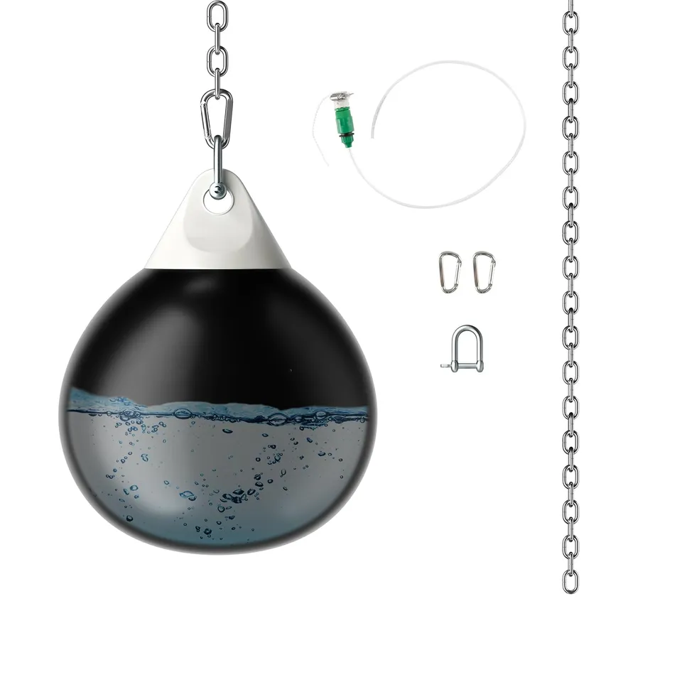 komfotteu-wasserboxsack-50-kg-mit-kette-und-schlauch image 1