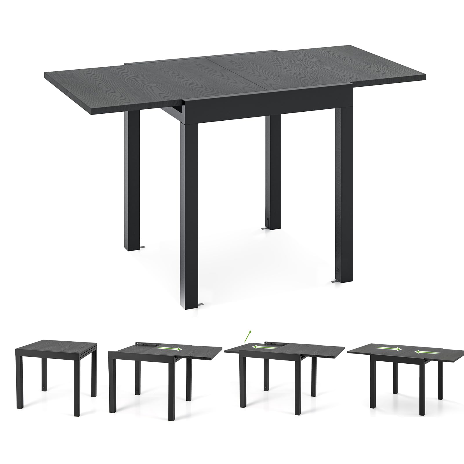 komfotteu-gartentisch-ausziehbar-80-160-cm-aluminium-esstisch-f-r-4-6-personen-g image 7