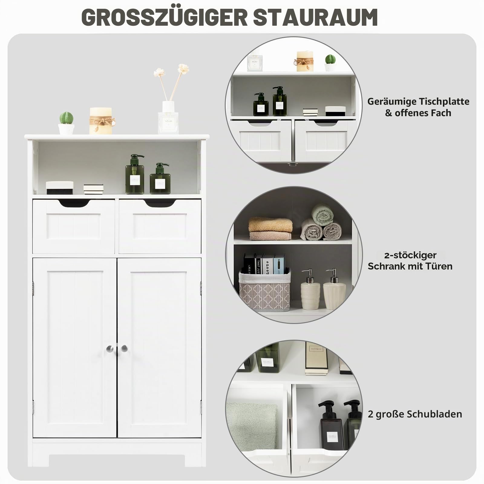 komfotteu-badezimmerschrank-standschrank-60x30x109cm-wei-2-schubladen image 5