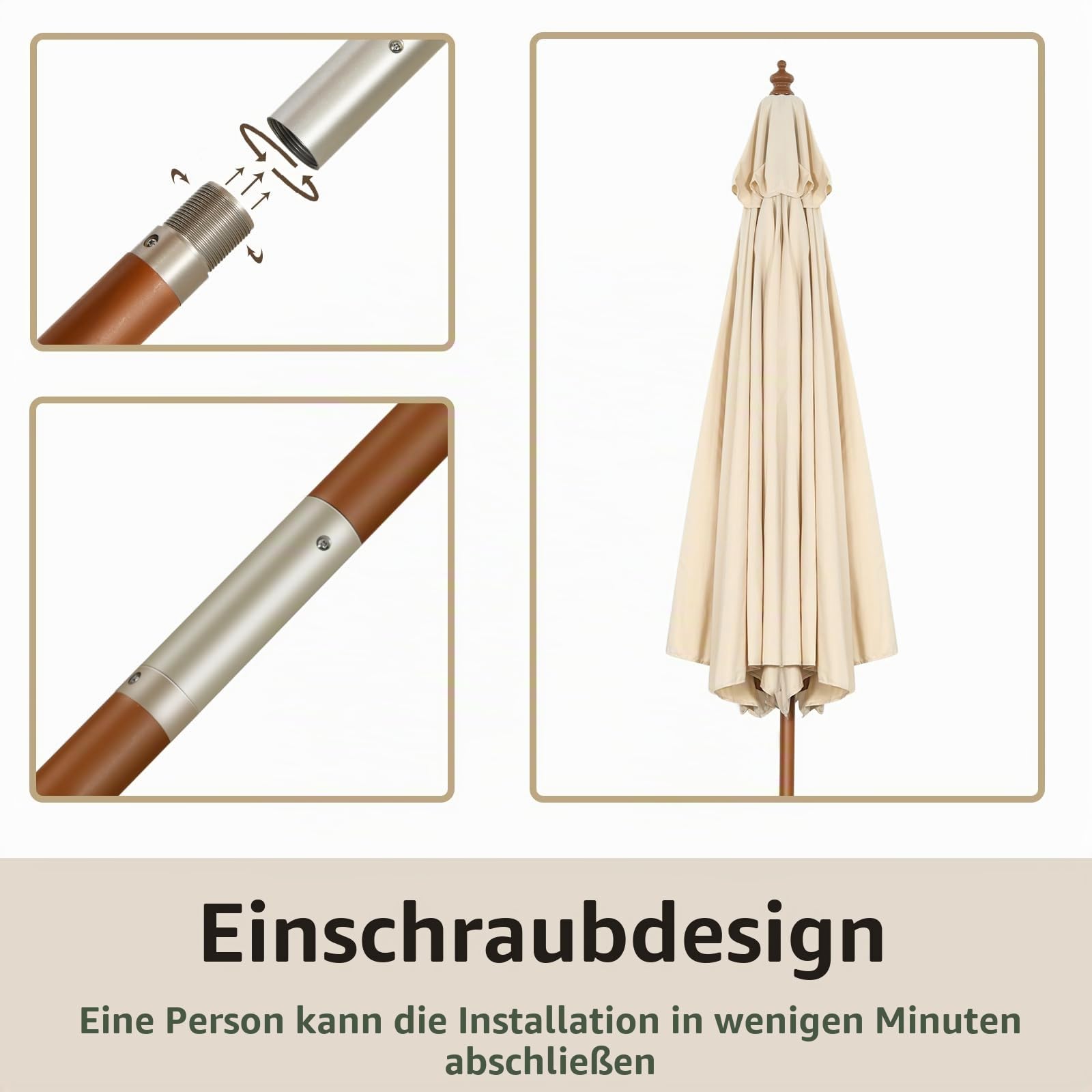 komfotteu-sonnenschirm-knickbar-270-300-cm-holz-mit-8-streben image 3