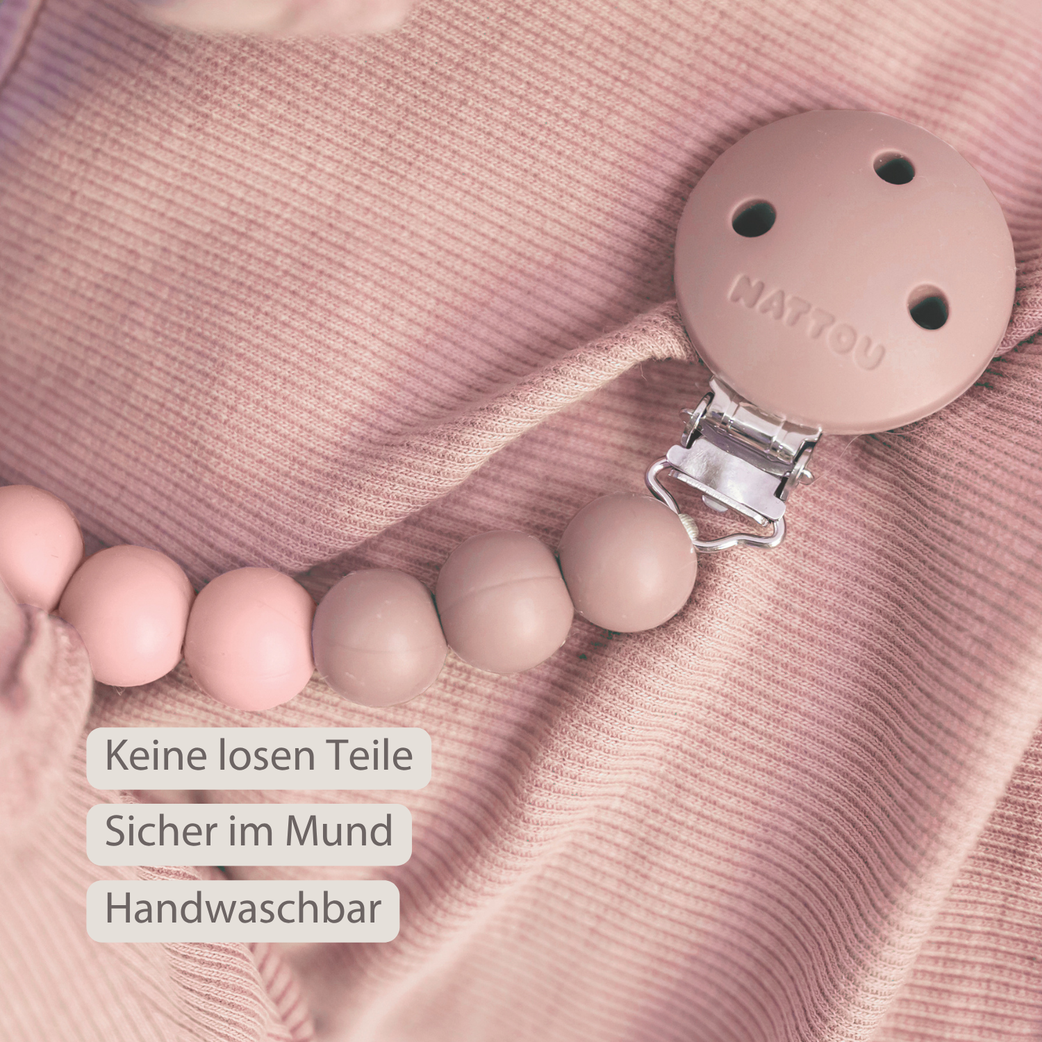 nattou-silikon-schnullerkette-21-cm-farbverlauf-rosa image 4