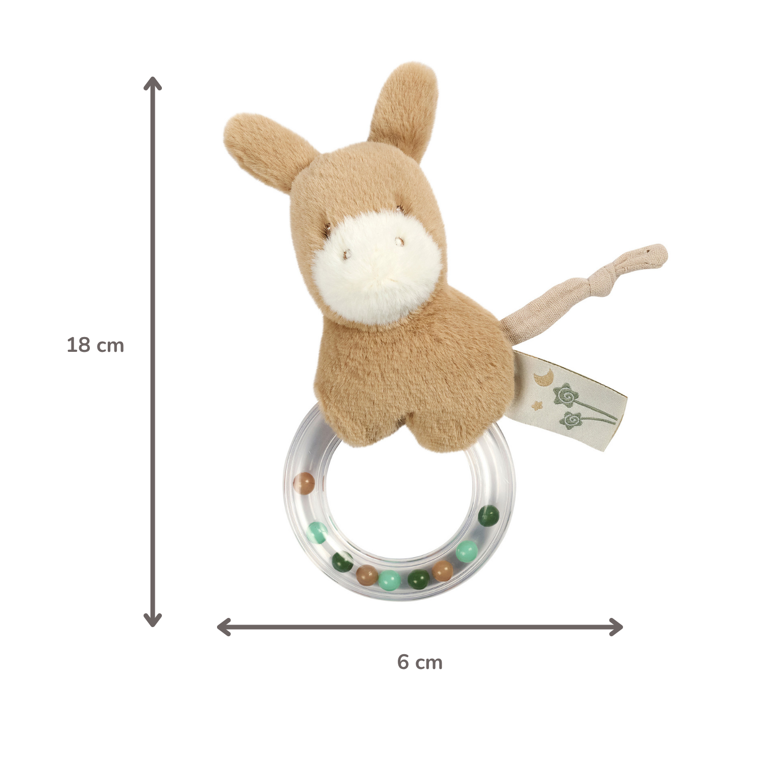 nattou-loulou-ringrassel-esel-15-cm-karamell image 7