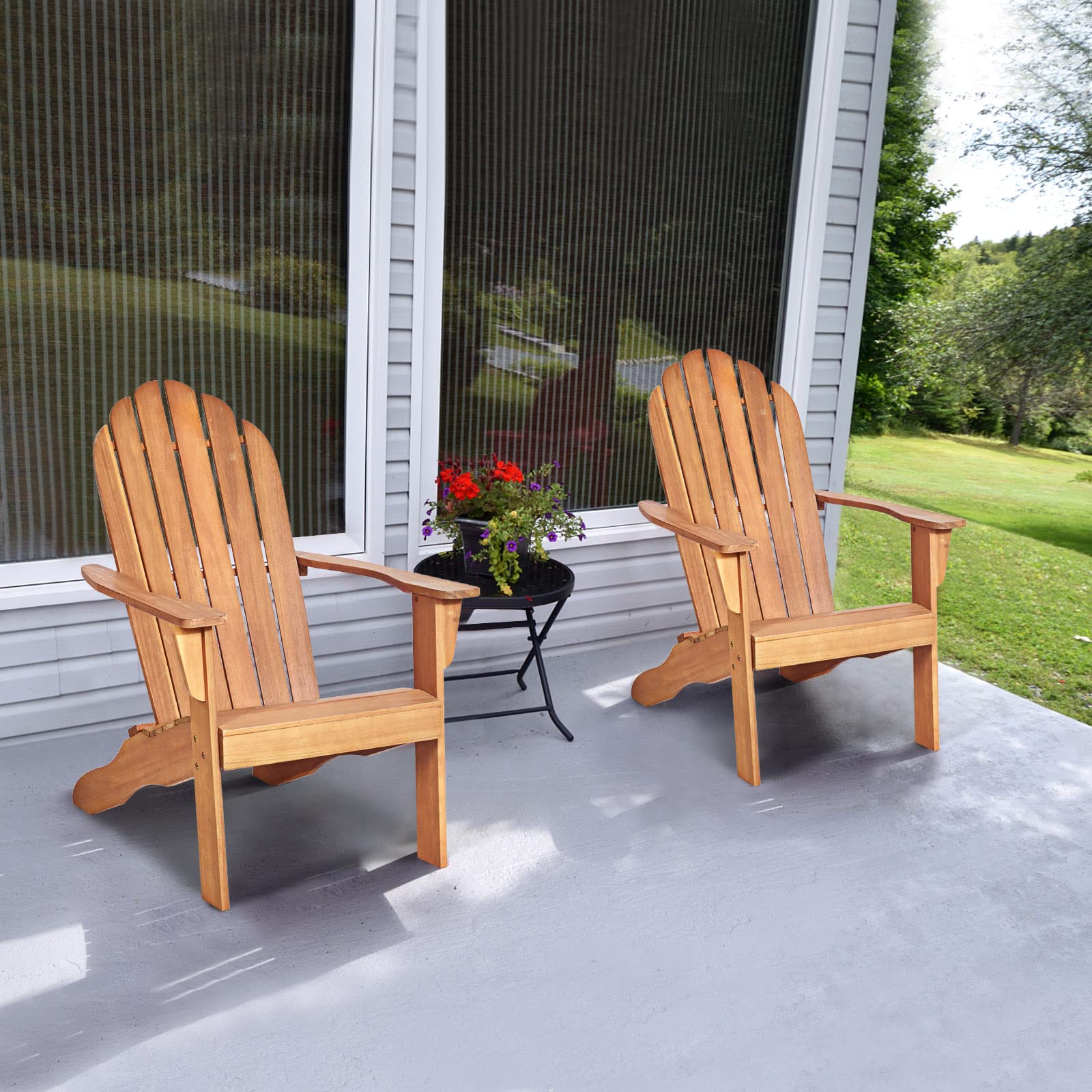 komfotteu-adirondack-stuhl-aus-akazienholz-bis-160-kg-natur-f-r-garten-balkon image 7