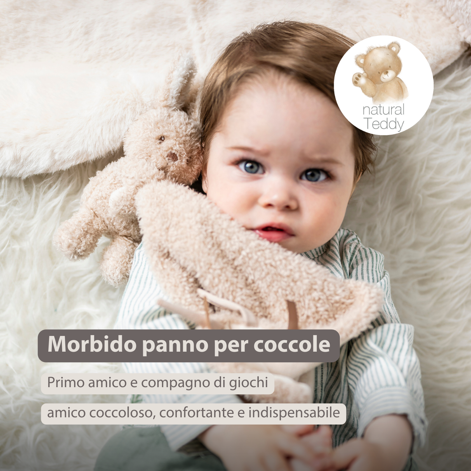 nattou-teddy-baby-schmusetuch-mit-kaninchen-27x27-cm-beige image 8