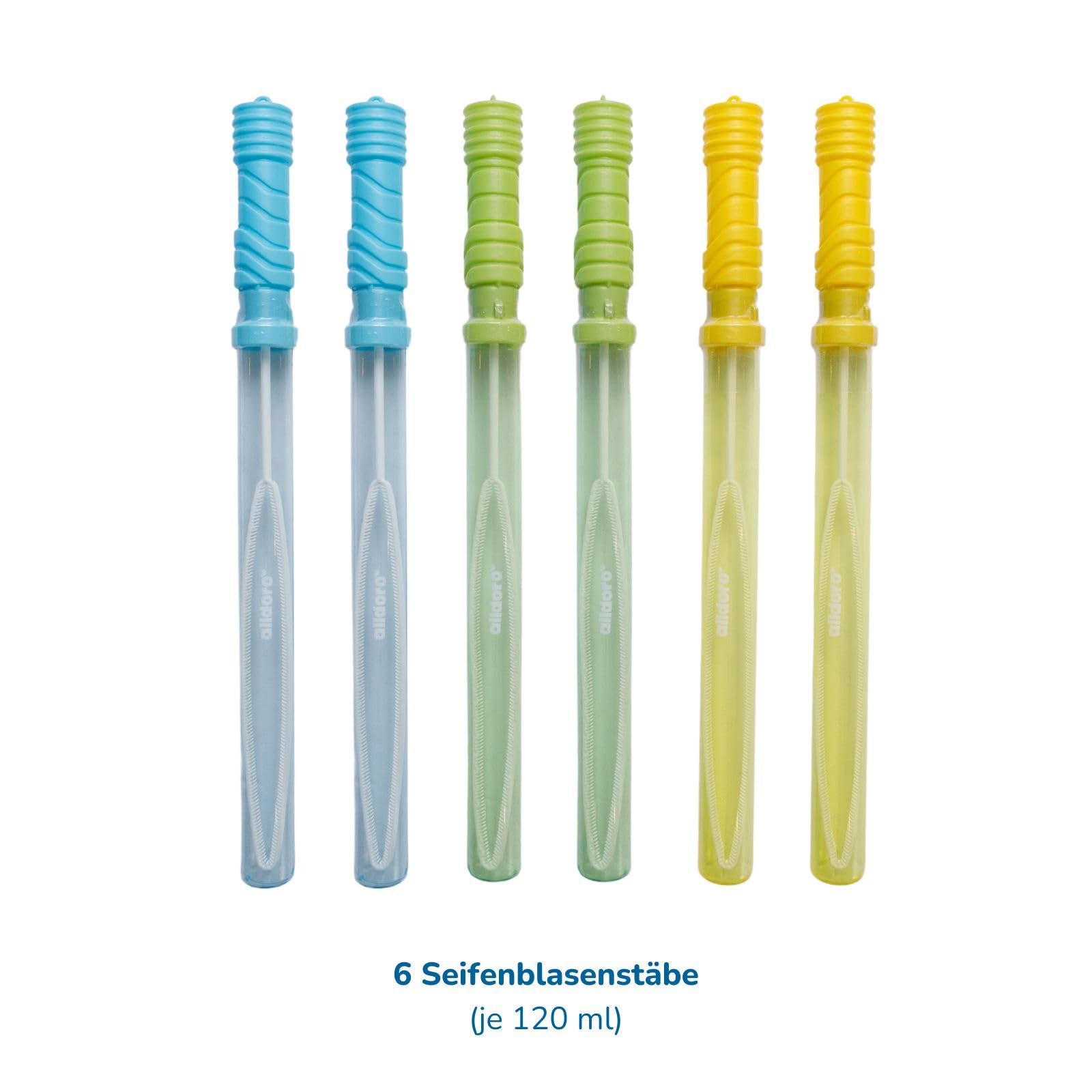alldoro-seifenblasen-set-6er-schwerter-37-cm-mit-fl-ssigkeit image 5