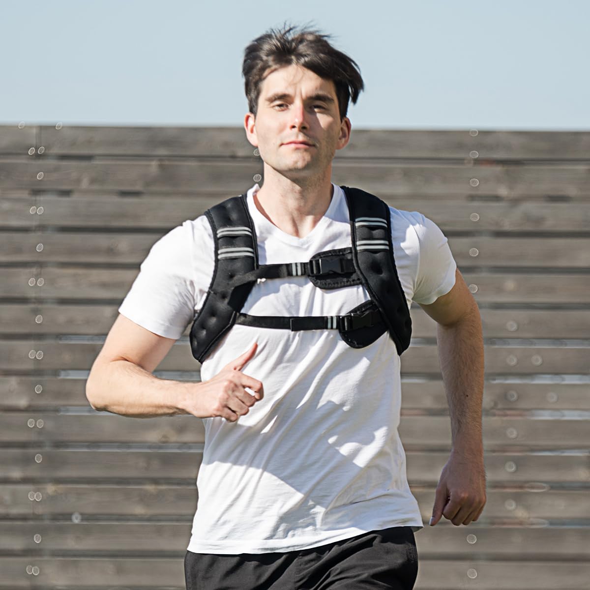 komfotteu-gewichtsweste-5-15-kg-trainingsweste-neopren-schwarz image 2
