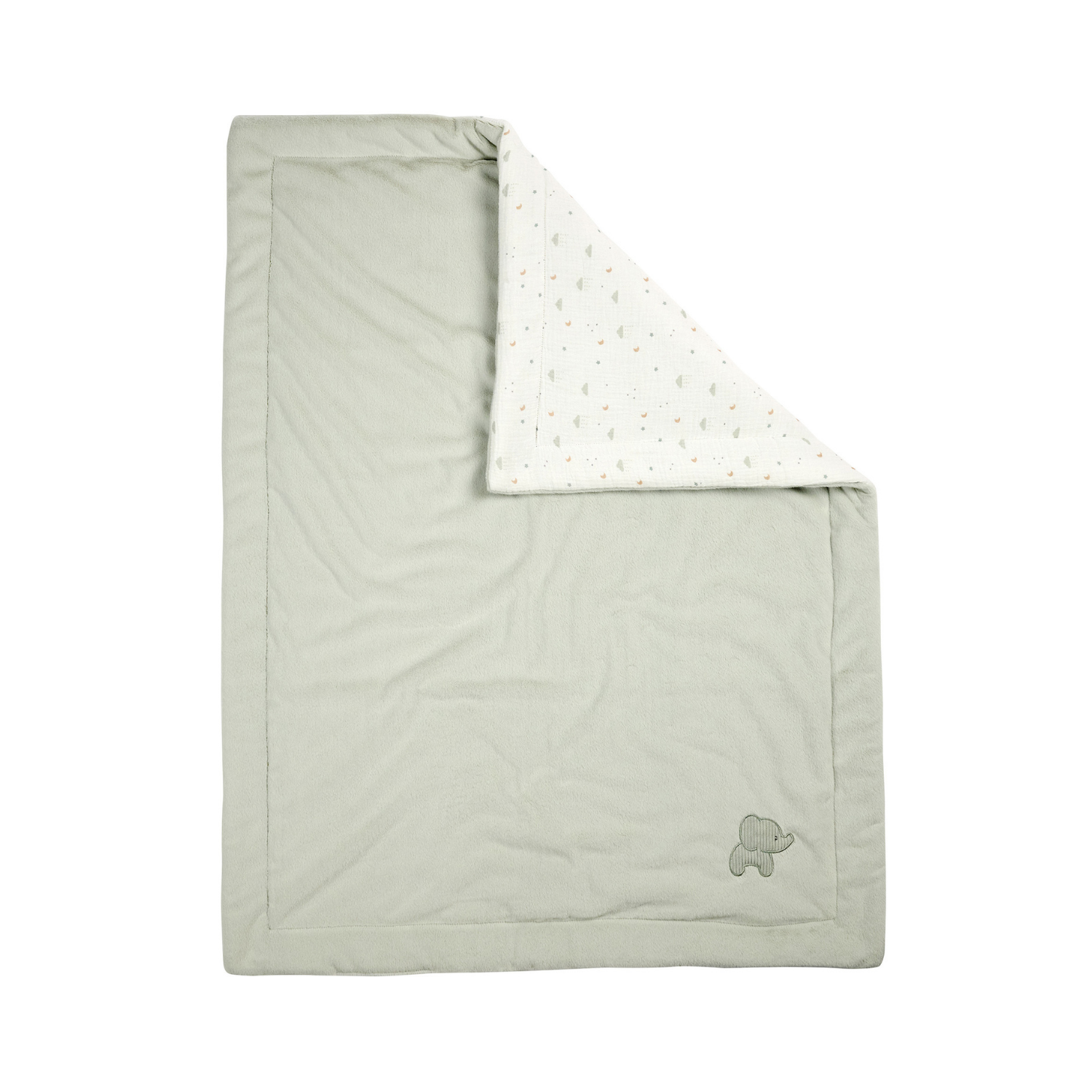 nattou-loulou-kuscheldecke-elefant-75-x-100-cm-lindengr-n image 1